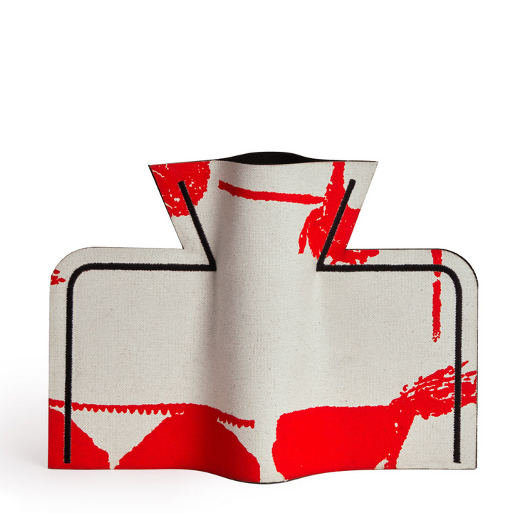 Dodecanese Bowl Vase in Red - by M2P