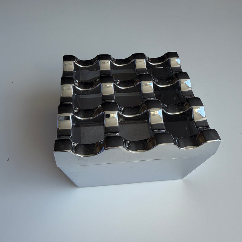 Ripple Silver Ashtray