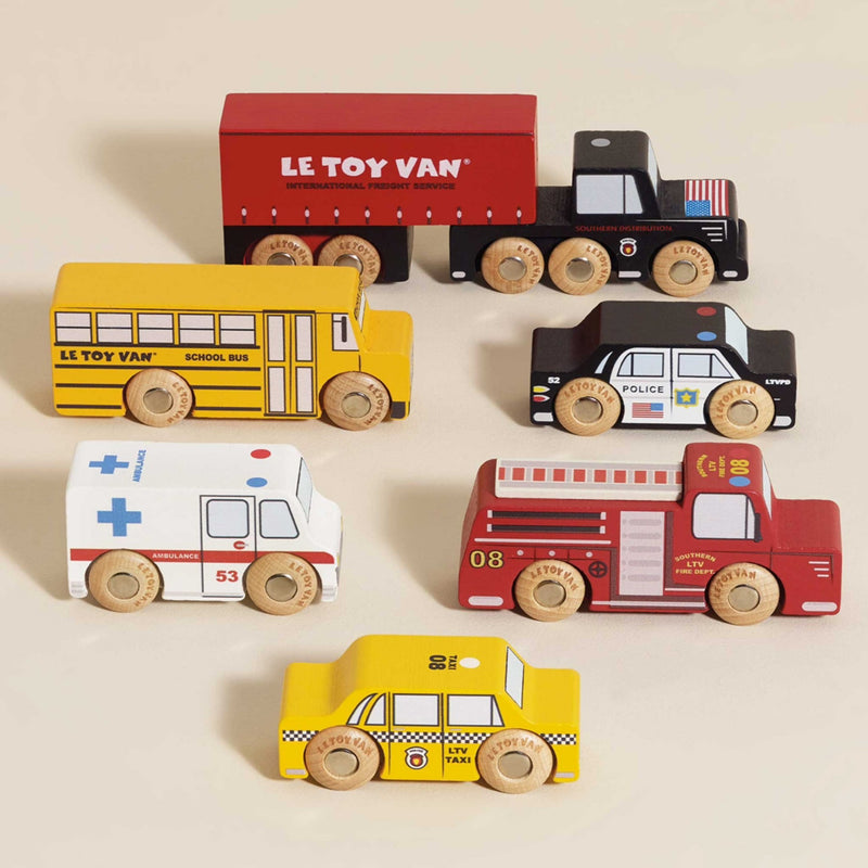 Le Toy Van American Toy Car Set - American Toy Cars