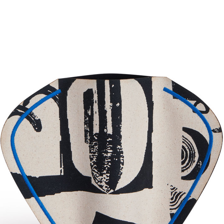 M2P Milos Cup Vase Black Blue