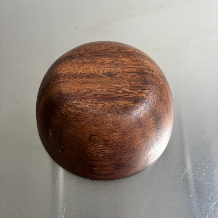 Walnut wood hand carved bowl