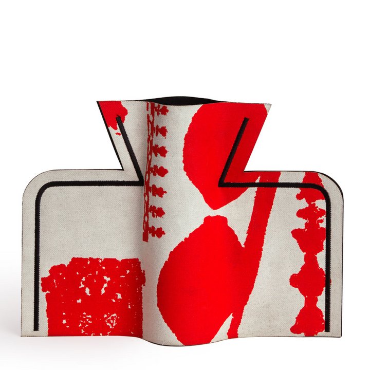 Dodecanese Bowl Vase in Red - by M2P