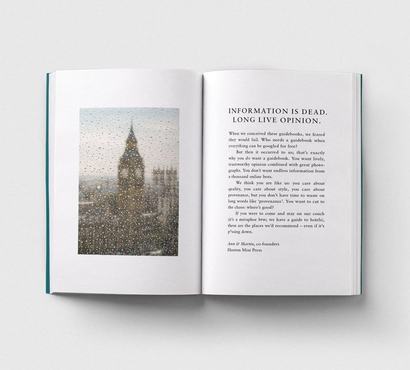Hoxton Mini Press An Opinionated Guide to Rainy Day London