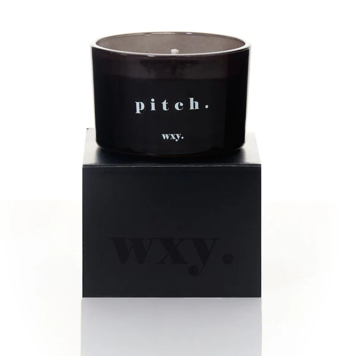 Pitch 7oz Candle: Blood Orange & Santal Embers - Wxy.