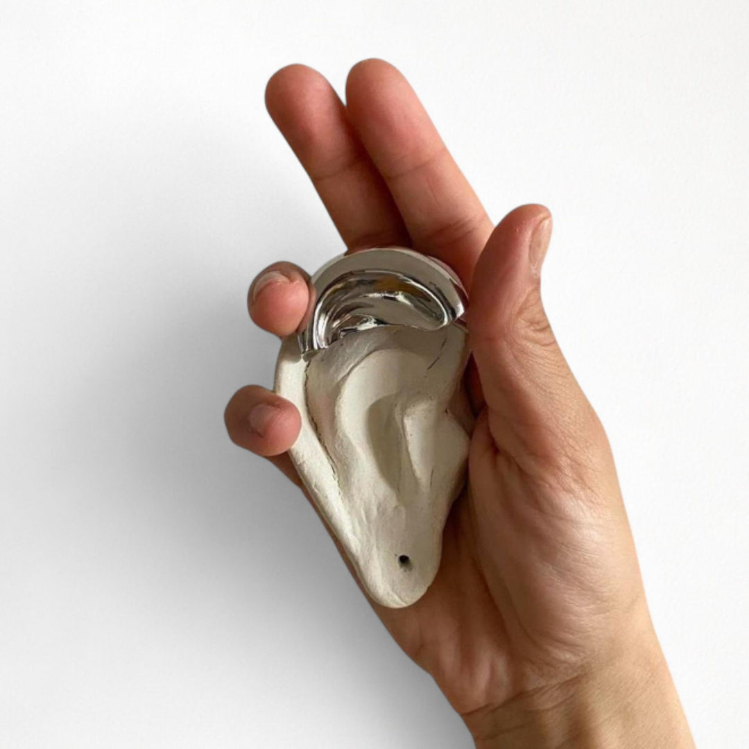 Silver Ear Wrap Accessory One Piece