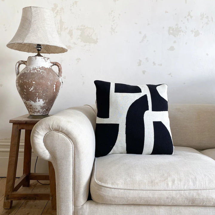 Bruten Mono Cushion Cover By Sophie Home