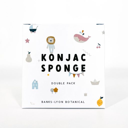 Banks-Lyon Botanical Konjac Sponge Double Pack