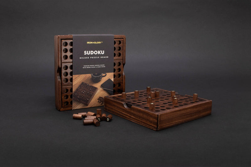 Sudoku - Iron & Glory wooden sudoku puzzle