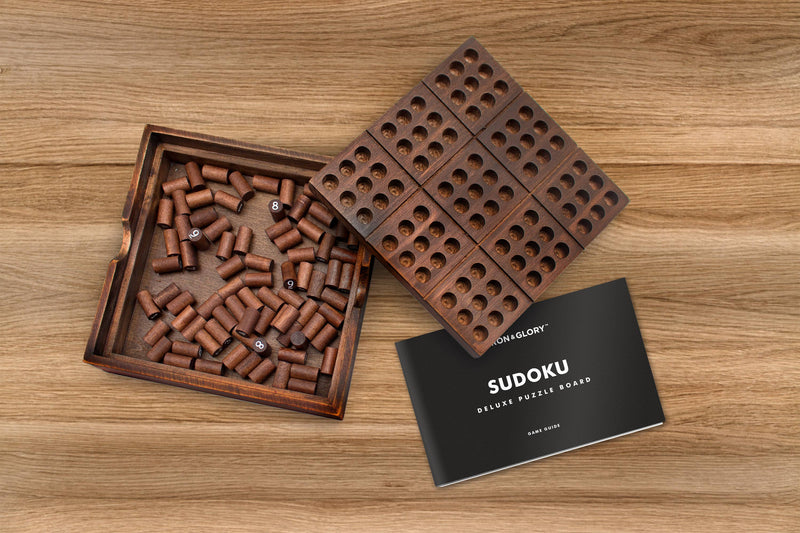 Sudoku - Iron & Glory wooden sudoku puzzle