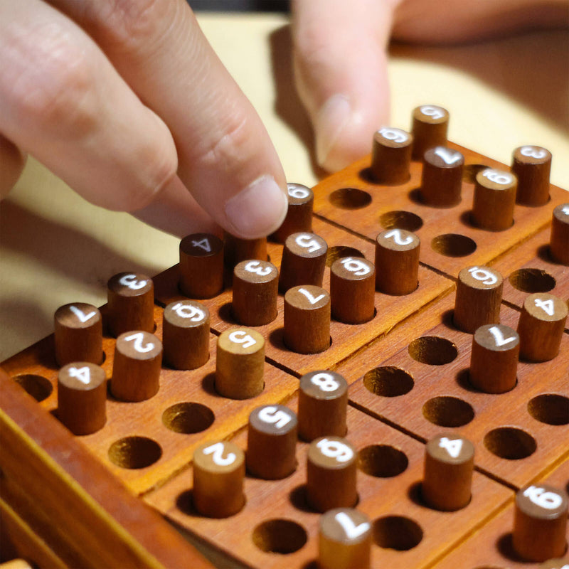Sudoku - Iron & Glory wooden sudoku puzzle