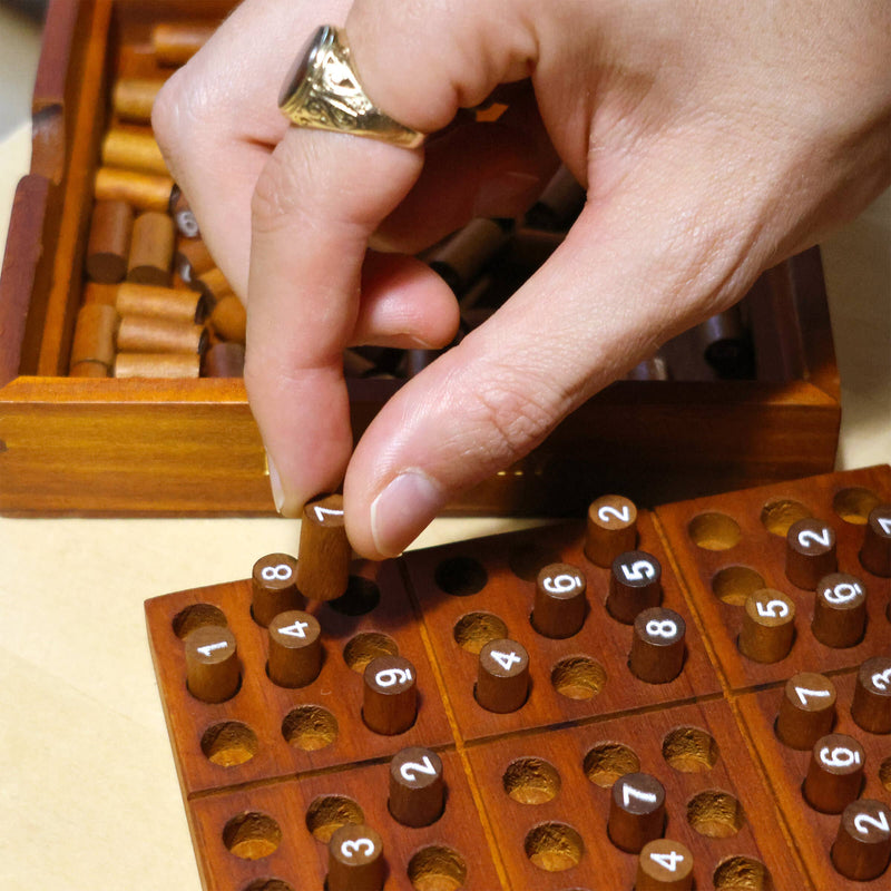 Sudoku - Iron & Glory wooden sudoku puzzle