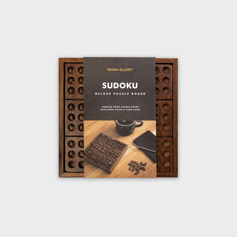 Sudoku - Iron & Glory wooden sudoku puzzle