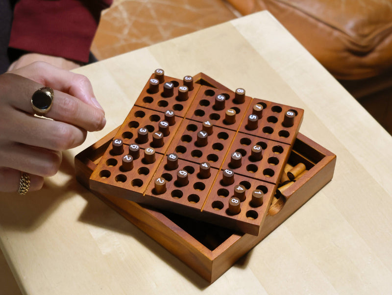 Sudoku - Iron & Glory wooden sudoku puzzle