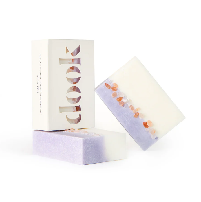 Lavender, Mandarin, Coriander & Cedar Salt Soap - By Dook