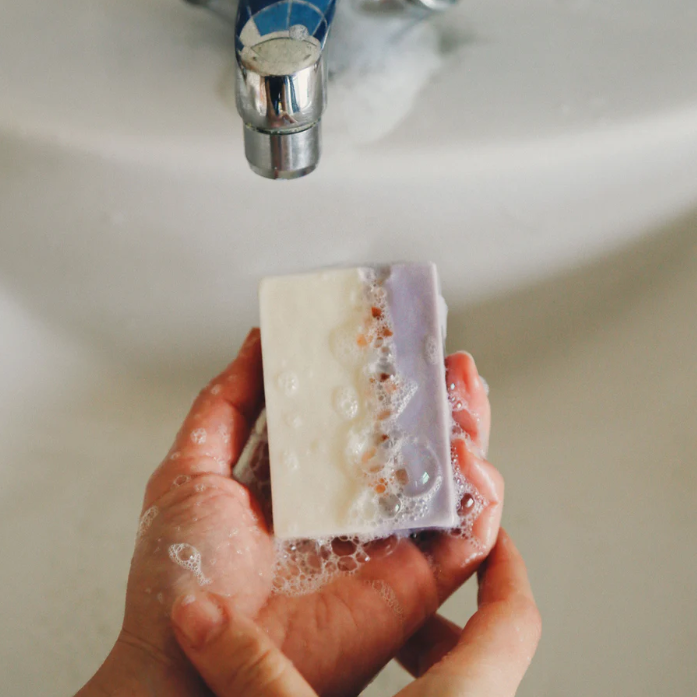 Lavender, Mandarin, Coriander & Cedar Salt Soap - By Dook