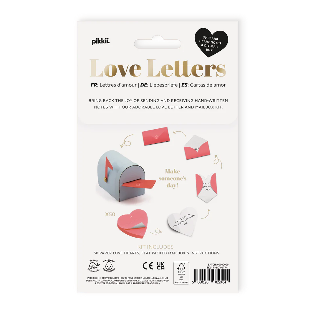 Love Letters Mailbox Note Kit - by Pikkii