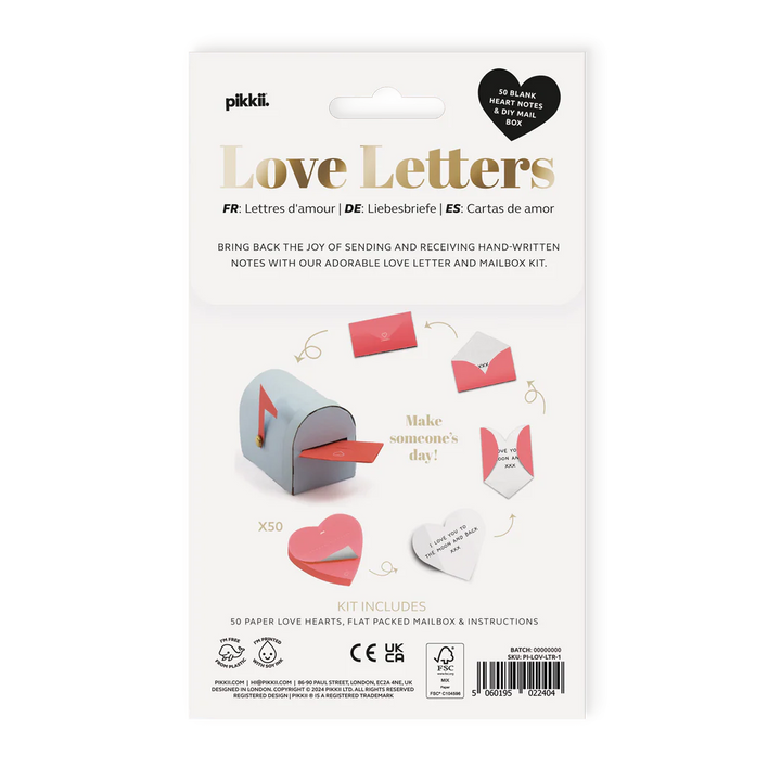 Love Letters Mailbox Note Kit - by Pikkii