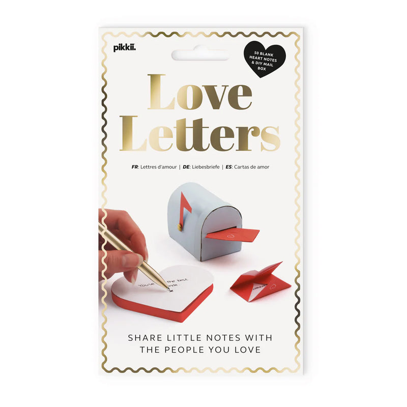 Pikkii Love Letters Mailbox Note Kit