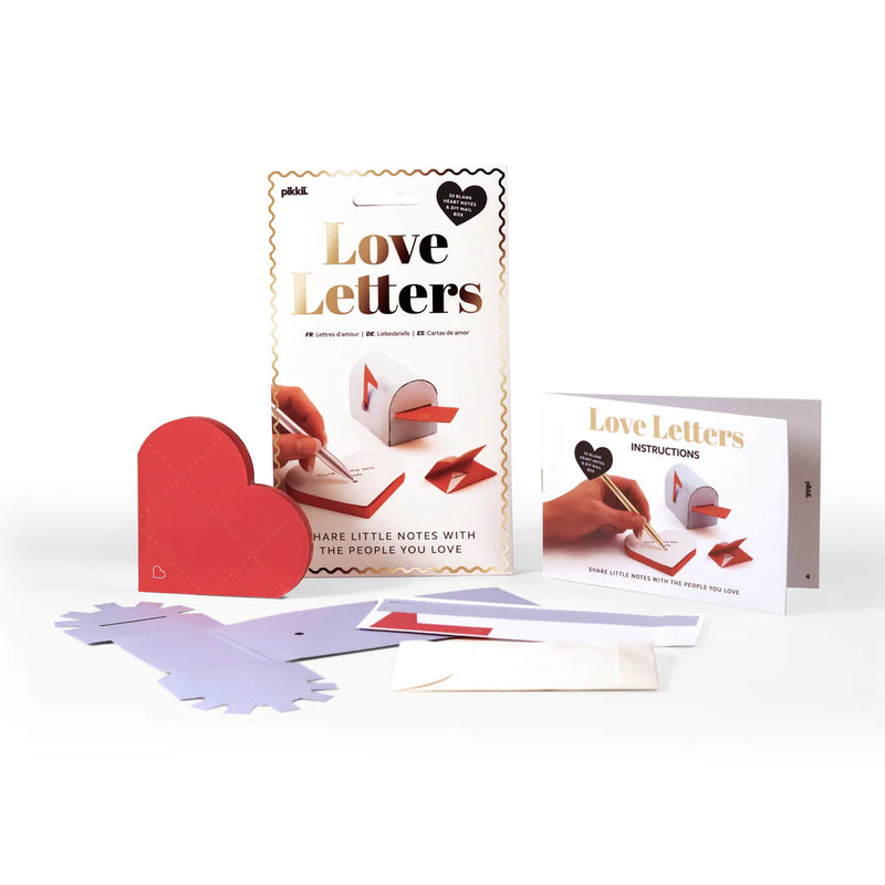 Pikkii Love Letters Mailbox Note Kit