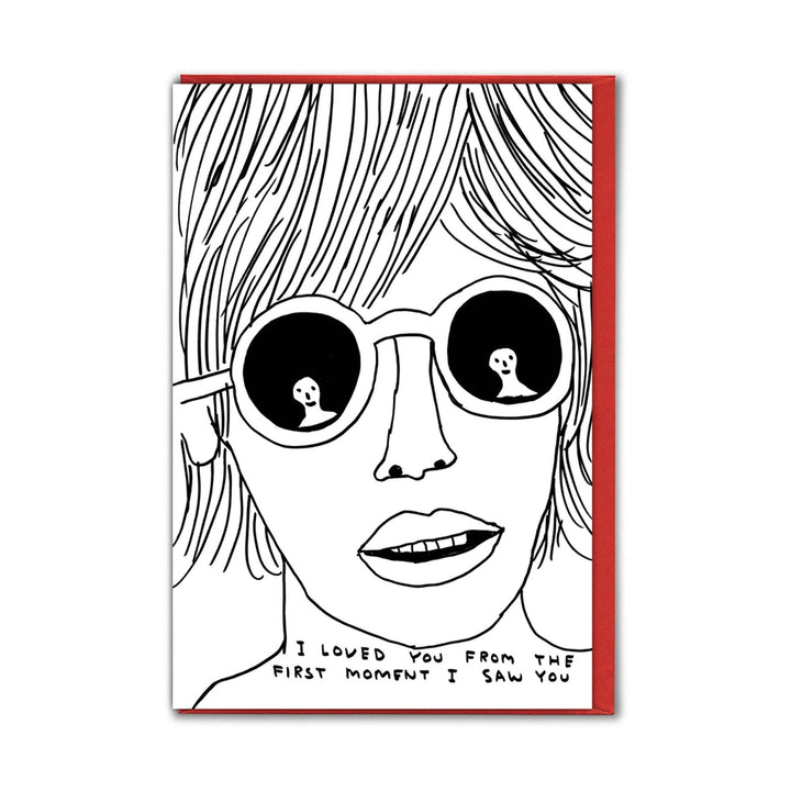 David Shrigley Funny I Loved You Valentine's Card