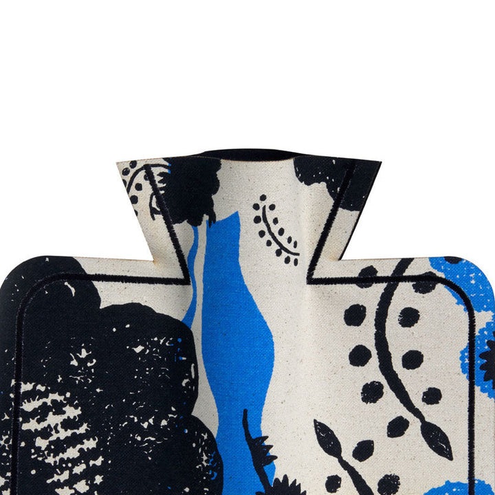 M2P Thrace Bowl Large Vase Black Blue