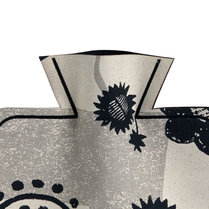 M2P Thrace Bowl Vase Black Grey