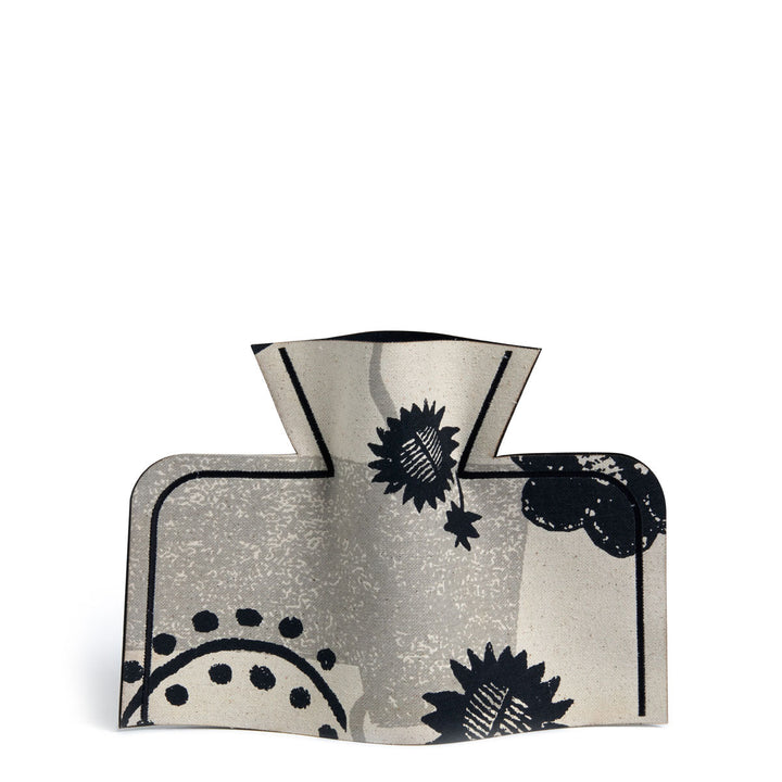 M2P Thrace Bowl Vase Black Grey