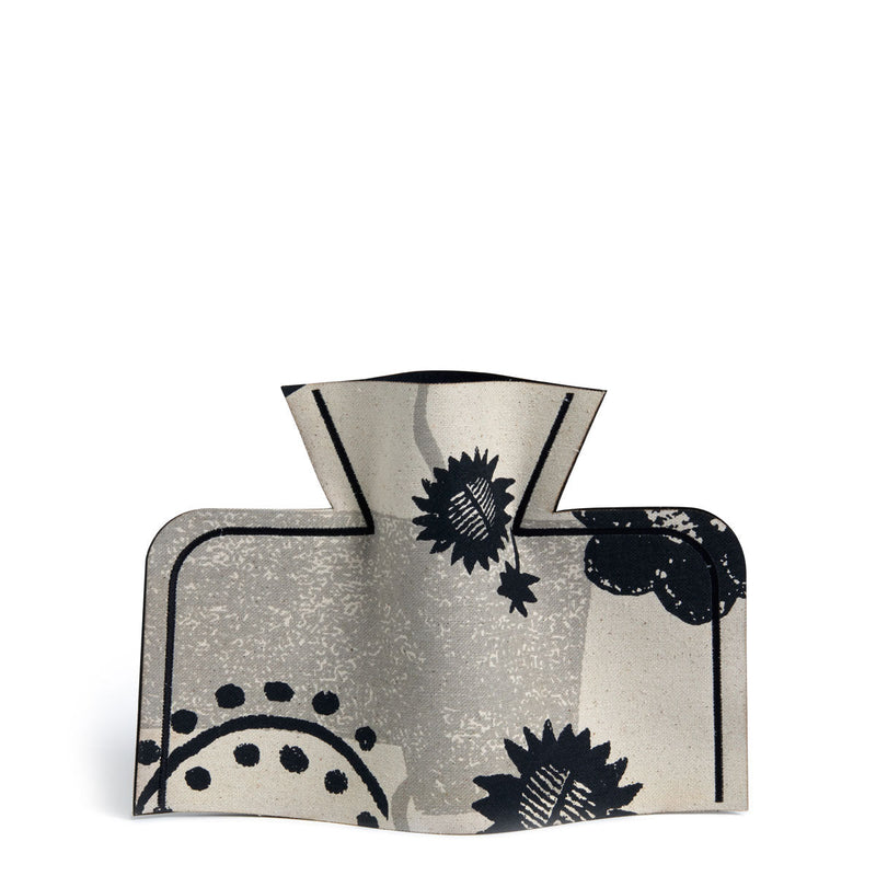 M2P Thrace Bowl Vase Black Grey