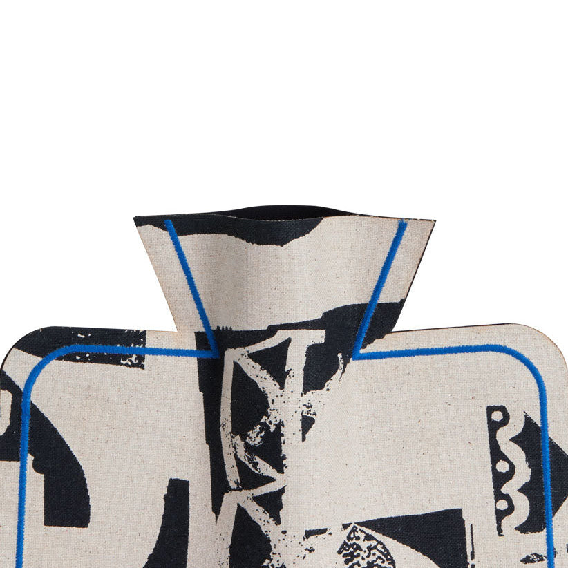 M2P Milos Bowl Large Vase Black Blue