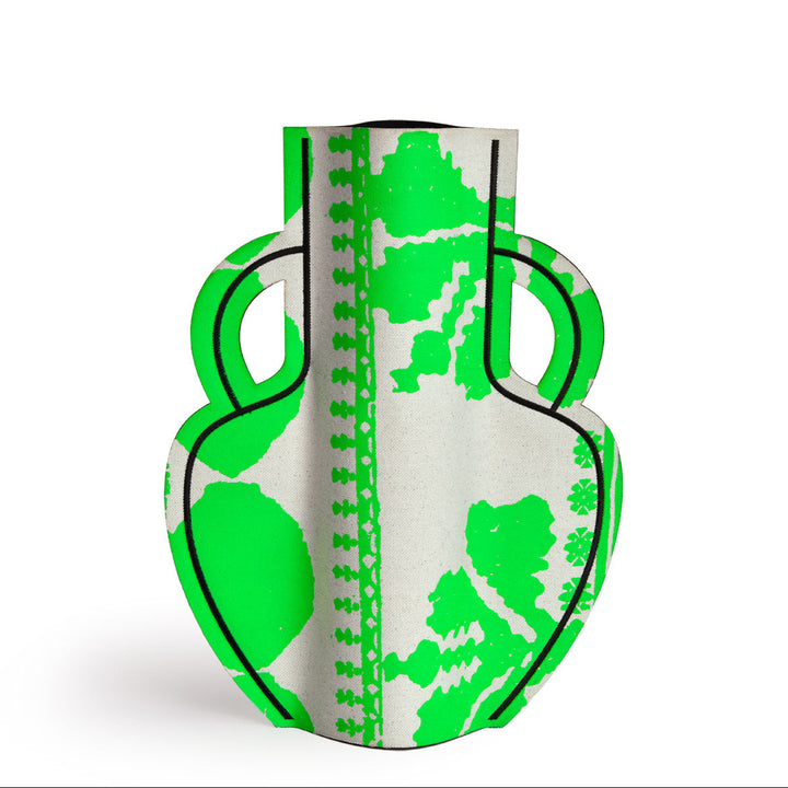 Dodecanese Amphora Large Vase Fluo Green - By M2P