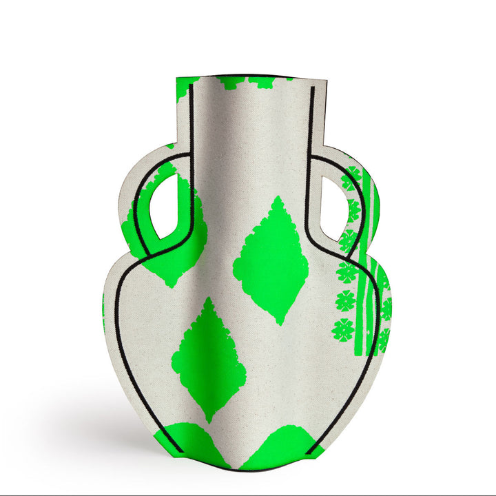 Dodecanese Amphora Large Vase Fluo Green - By M2P