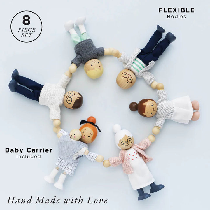 Wooden Dolls House Family - by Le Toy Van