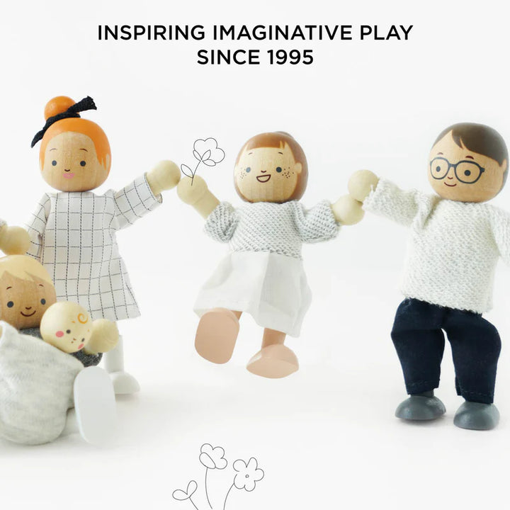 Wooden Dolls House Family - by Le Toy Van