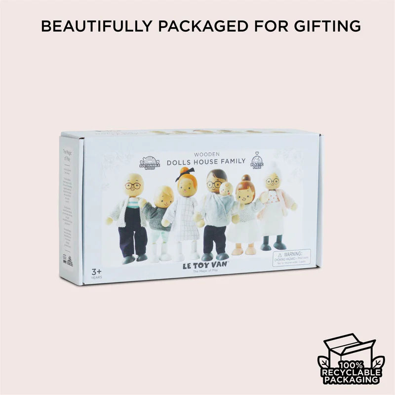 Wooden Dolls House Family - by Le Toy Van