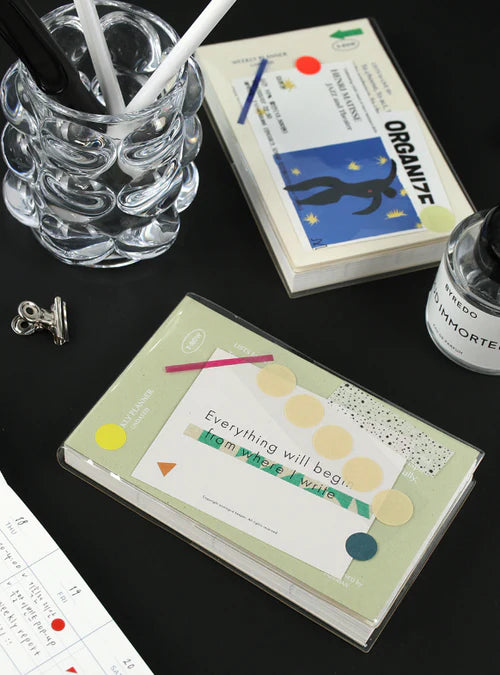 Paperian Lists To Live By Daily Weekly Light Planner in Vanilla - by Notable Designs