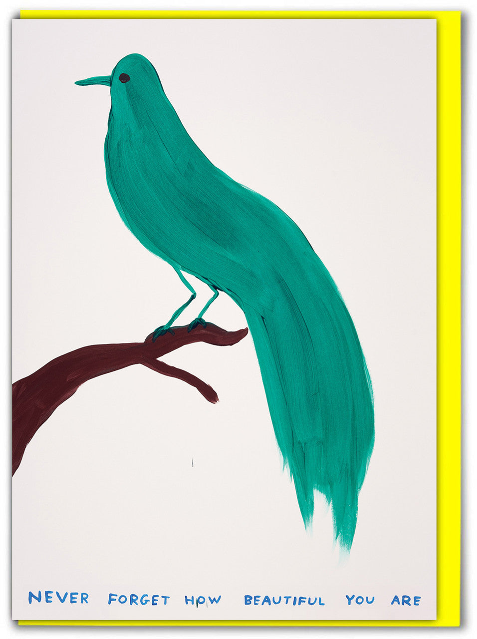Funny Birthday Card By David Shrigley -  Never Forget