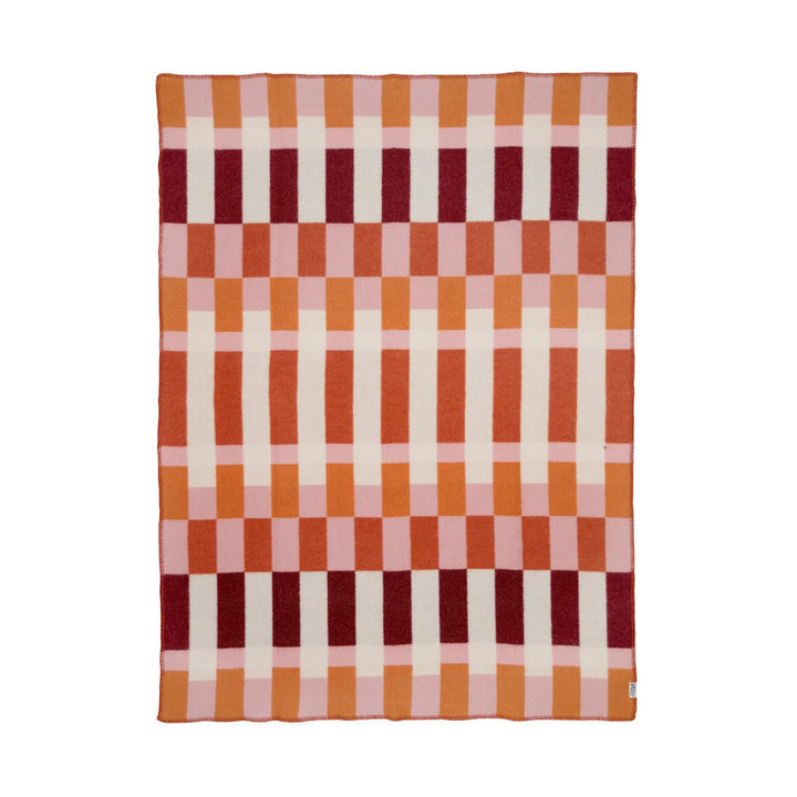 Studie Orange Wool Blanket