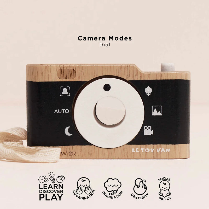 Le Toy Van Wooden Retro Camera