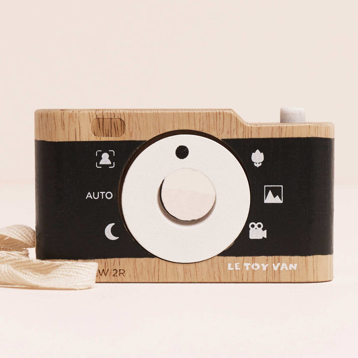 Wooden Retro Camera
