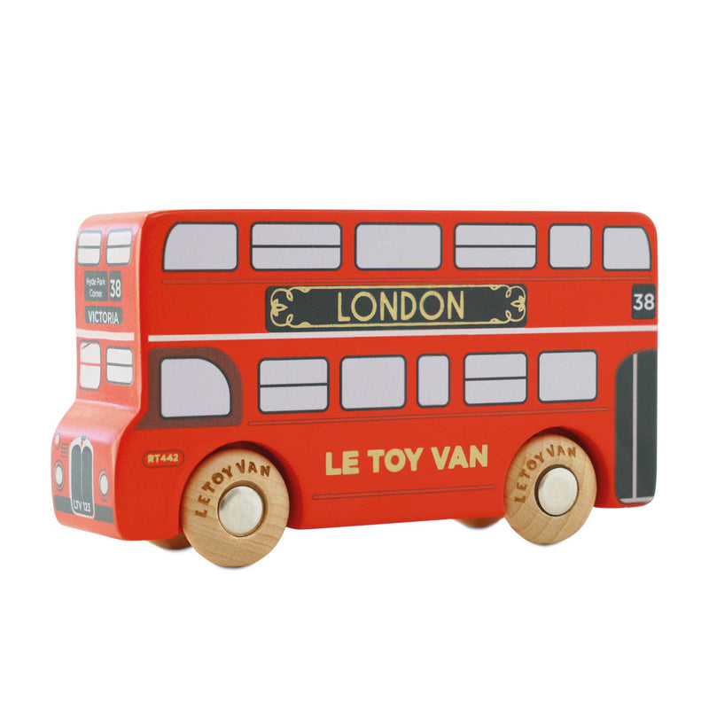 Le Toy Van London Wooden Bus