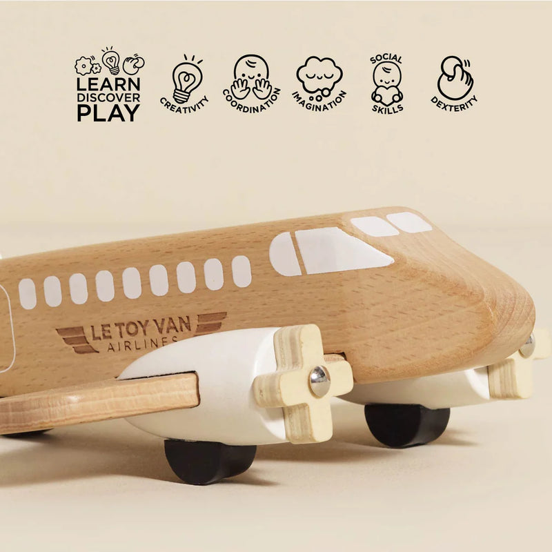 Le Toy Van Wooden Toy Plane