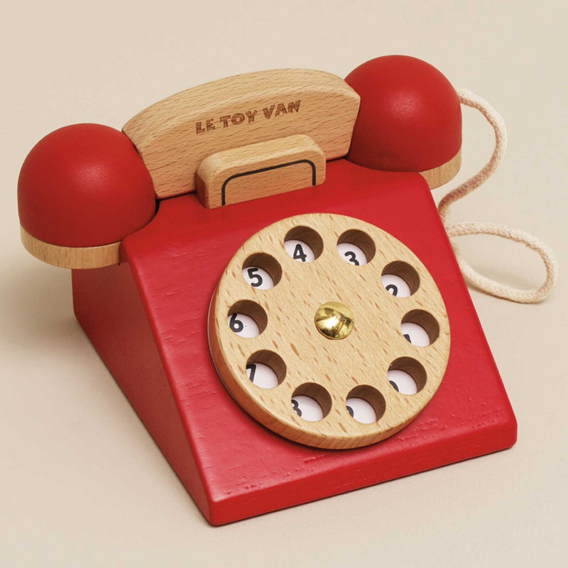 Le Toy Van Vintage Wooden Phone