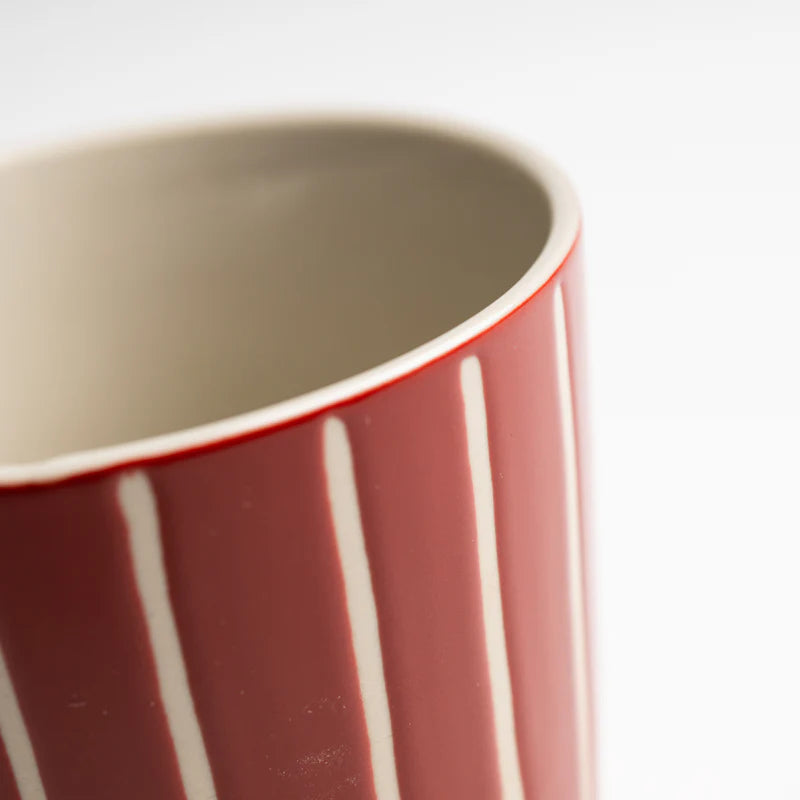 Kindred Vervain Beaker Earth Red