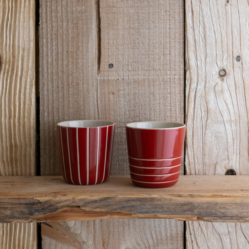 Kindred Vervain Beaker Earth Red