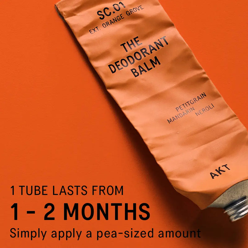 AKT London The Deodorant Balm Petitgrain, Mandarin, Neroli