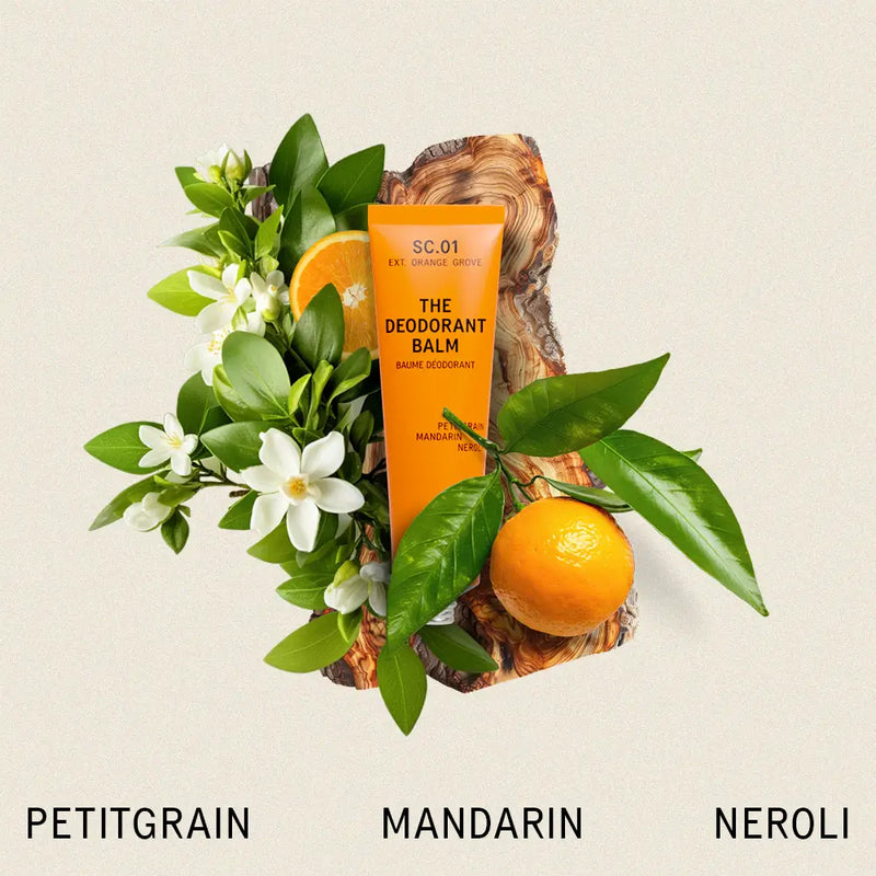 AKT London The Deodorant Balm Petitgrain, Mandarin, Neroli
