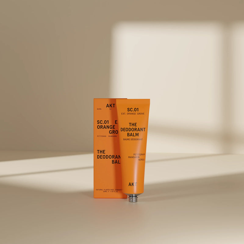 AKT London The Deodorant Balm Petitgrain, Mandarin, Neroli