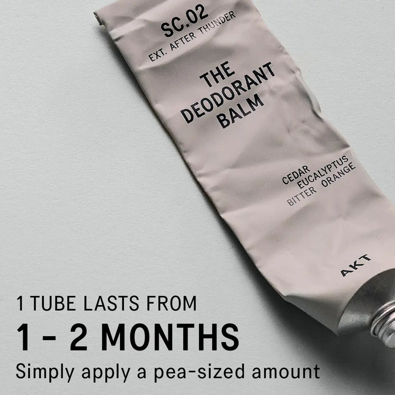 AKT London The Deodorant Balm Cedar, Eucalyptus, Orange