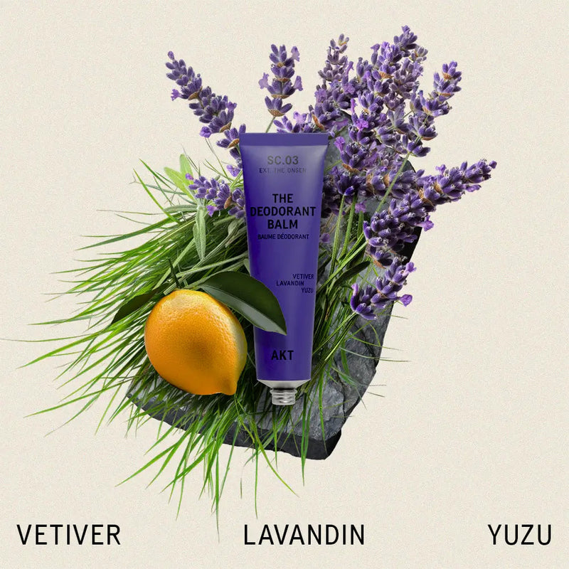 AKT London The Deodorant Balm Vetiver, Lavandin, Citrus