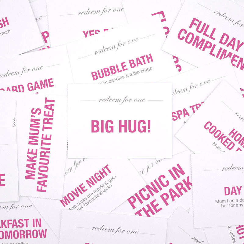 Little Coupon Book For Mum | Mother's Day Love Vouchers